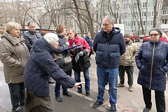 Обход территории района